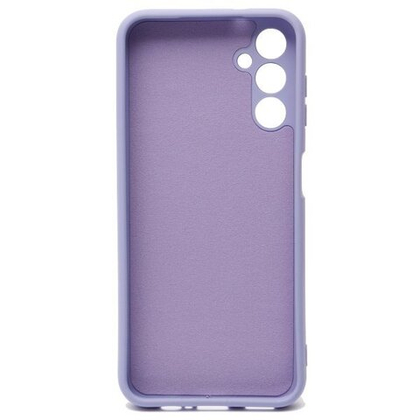 Накладка Samsung A34 5G силикон матовый лиловый Soft Case Zibelino