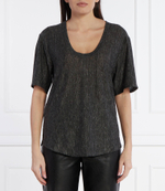 Льняная футболка Pinko - черный(103599 A1U9)