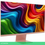 Игровой монитор Digma Pro 27" Art L (розовое золото)
