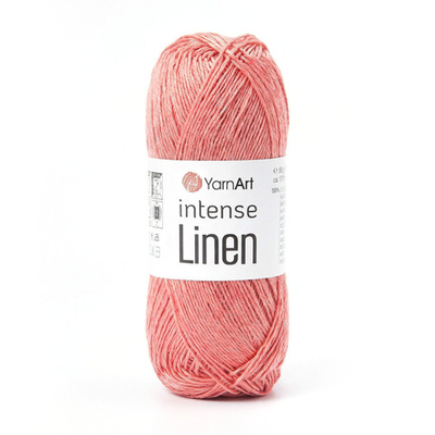 Пряжа YarnArt Intense Linen, Коралл