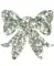 Бантик из пенофлекса 25 см., серебро, ПромЕлка (Б2-250-SILVER)