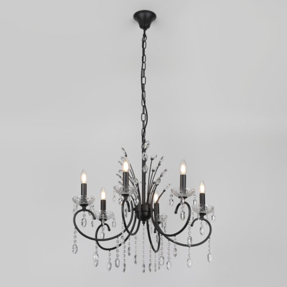 Люстра Rivoli Anamaria 2097-306 6 х Е14 40 Вт классика