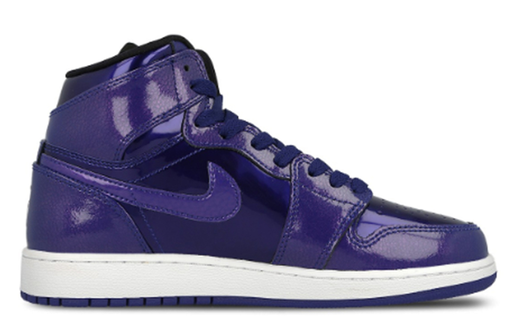 Кроссовки Jordan Air Jordan 1 Retro High Bg Deep Royal (Женская размерная сетка)