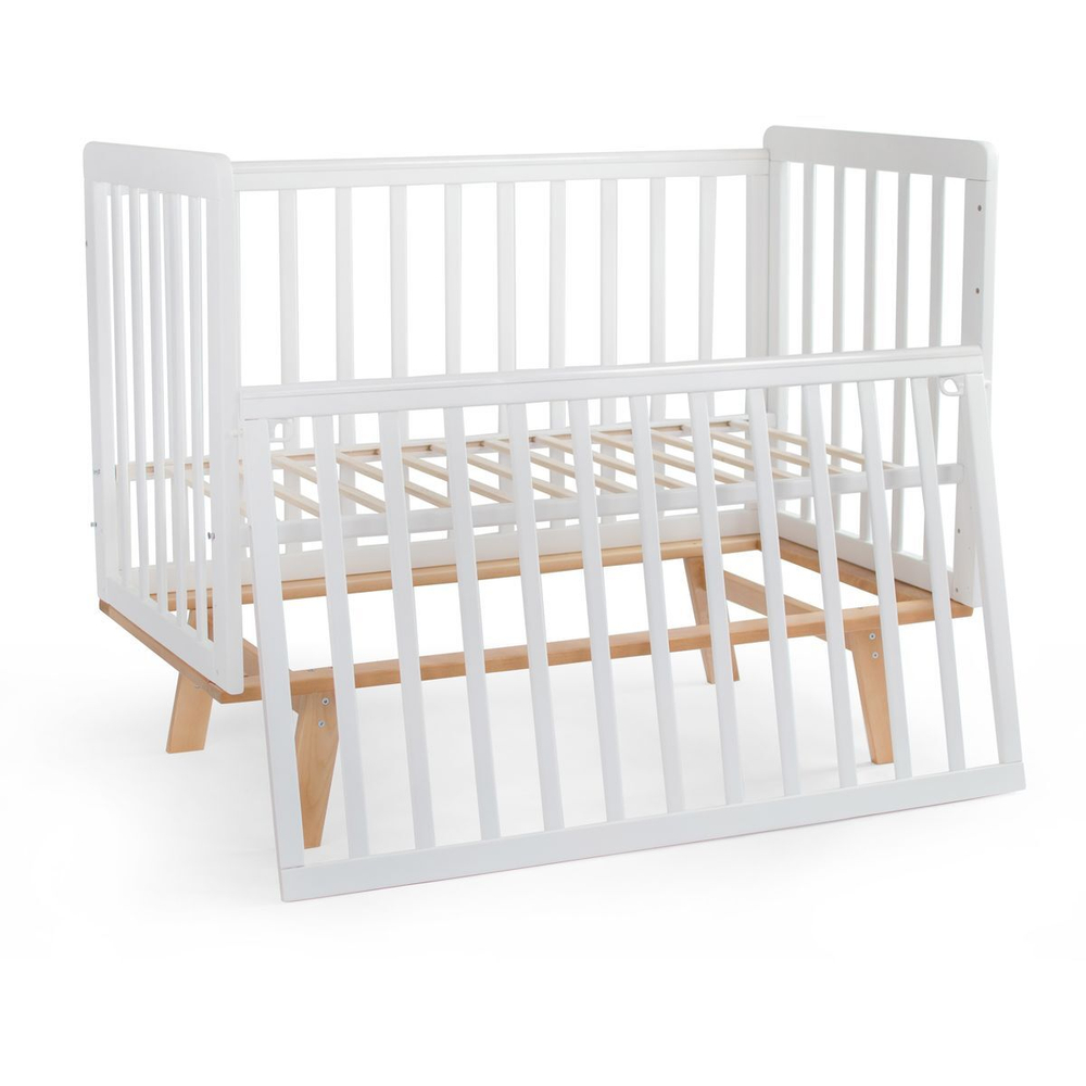 Кровать детская Sweet Baby Palladio Белый/Натуральный с маятником