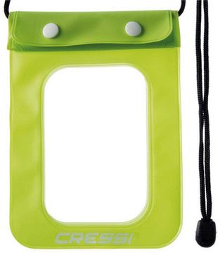 Чехол влагозащитный для телефона Cressi Protective Phone Case зеленый