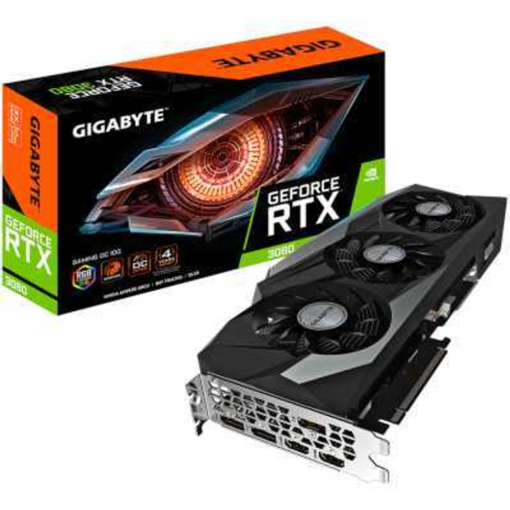 Видеокарта GigaByte nVidia GeForce RTX 3080 10Gb GV-N3080GAMING OC-10GD rev. 2.0