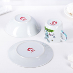 3850486 Набор детской посуды Доляна «Крош», 3 предмета: кружка 230 мл, миска 400 мл, тарелка 18 см