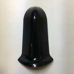 Наружный угол к плинтусу "LIDER-62" 290 Черный