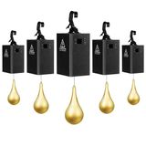 Kinetic Drop — кинетическая световая капля 130×250 мм с одной лебёдкой DMX