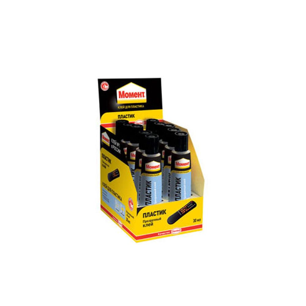 Клей Момент 1623298 Пластик 30 мл. ШБ | Клеи бытовые и универсальные