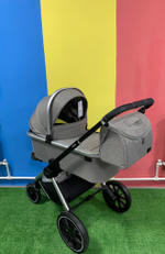 Коляска 2 В 1 Carrello Optima CRL-6503 Mirror Grey