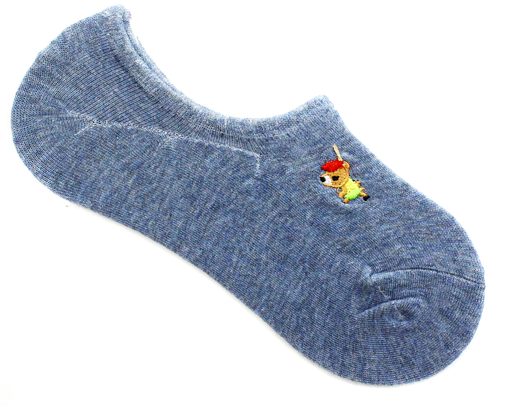 Следки р.35-40 "Small print 2" Голубые