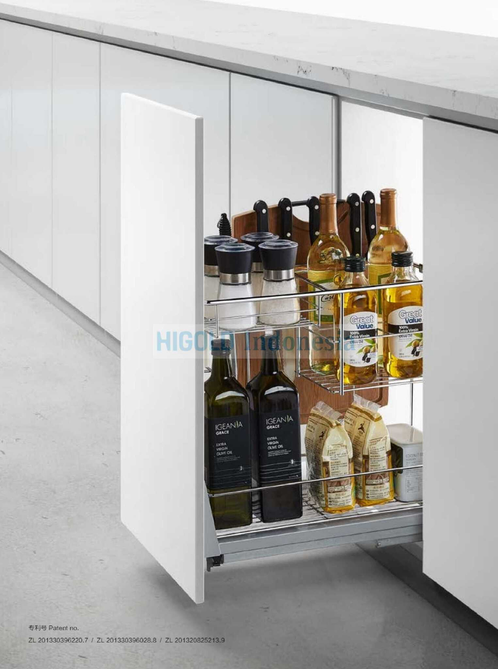 Многофункциональная выкатная корзина - FASHION STYLE, 337x465x422 мм