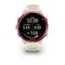 Умные часы Garmin Forerunner 570 - 42 мм Малиновый алюминий с полупрозрачным ремешком цвета слоновая кость/манго