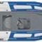 Лодка надувная ZODIAC PRO 500 TOURING ПВХ ( сине-серые баллоны, серый корпус )