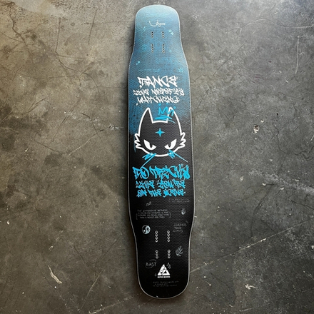 Лонгборд дека Pepper Bast 44" Pepper X Flip'n'Flow Black