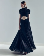 Платье из сетки