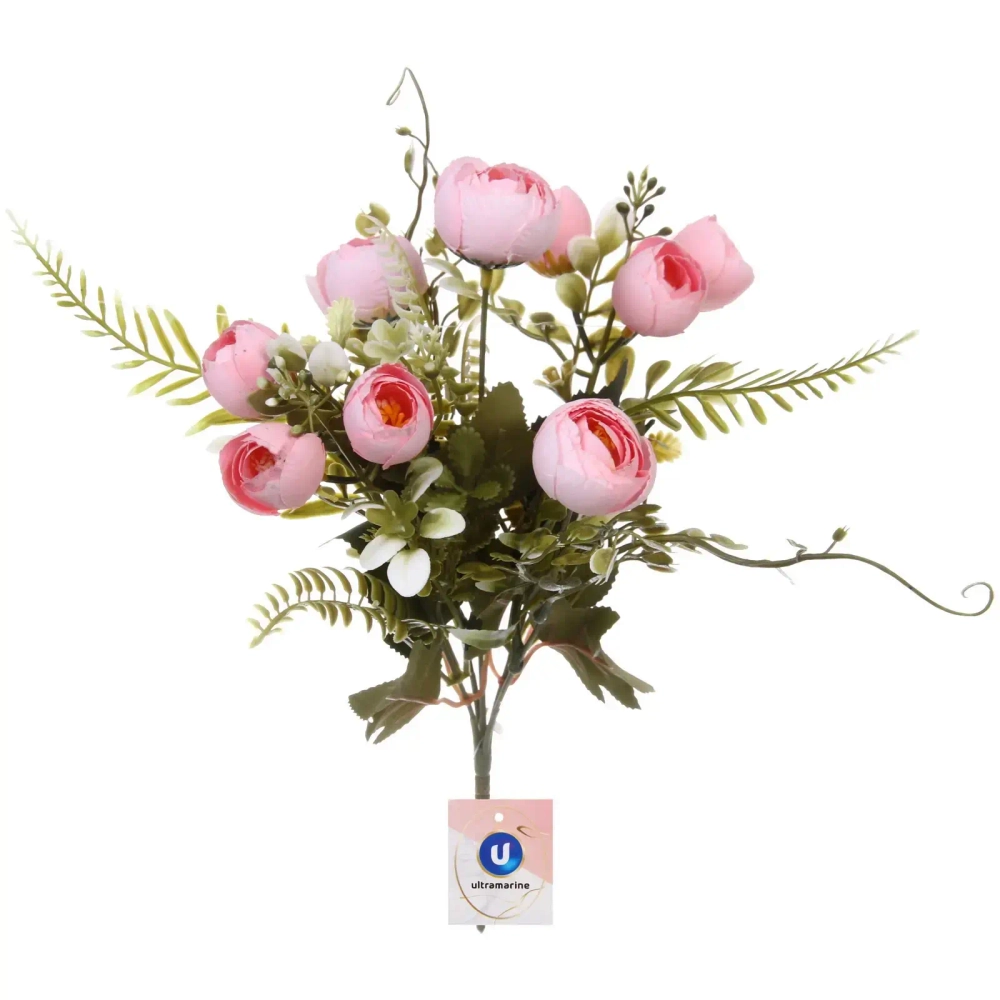 Искусственные цветы «Летнее вдохновение» Пионы 28см цвет розовый
