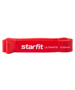 Эспандер ленточный для кросс-тренинга ES-803, 17-54 кг, 208х4,4 см, красный