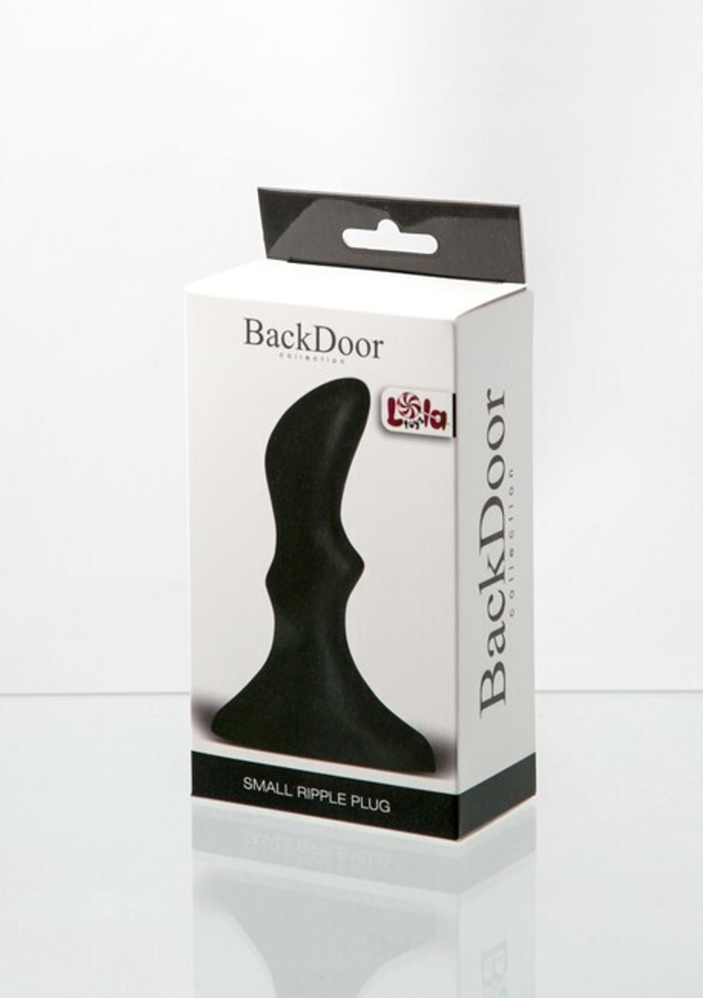 Анальный стимулятор Small Ripple Plug Black (10 см , черный) (Цвет: черный)