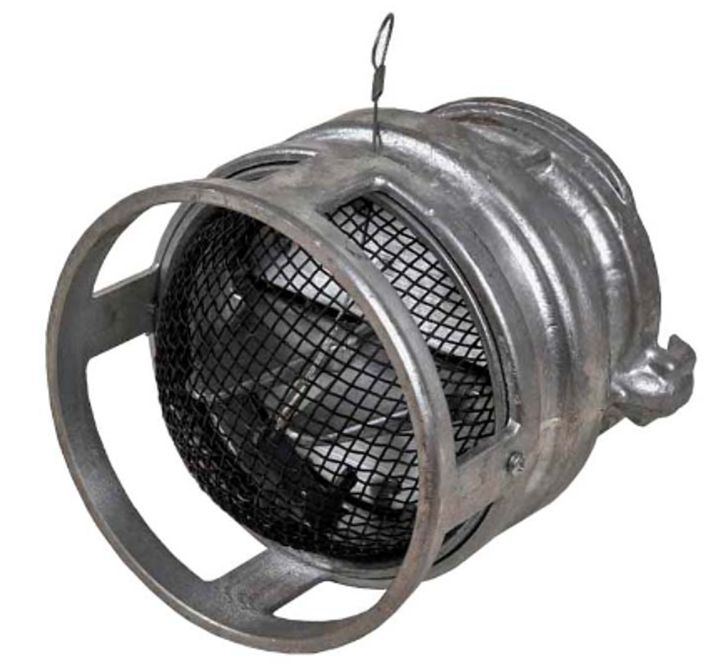 Всасывающий фильтр с обратным клапаном для насосов, мотопомп СВ-80 алюминий.