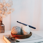 Деревянный крючок для вязания из древесины клена 10 мм. K349