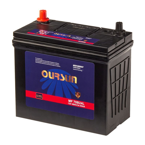 Аккумулятор OURSUN JIS MF 70B24L MF70B24L