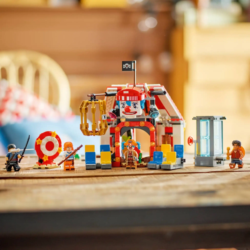 Конструктор LEGO One Piece 75637 Багги в цирковом шатре клоуна