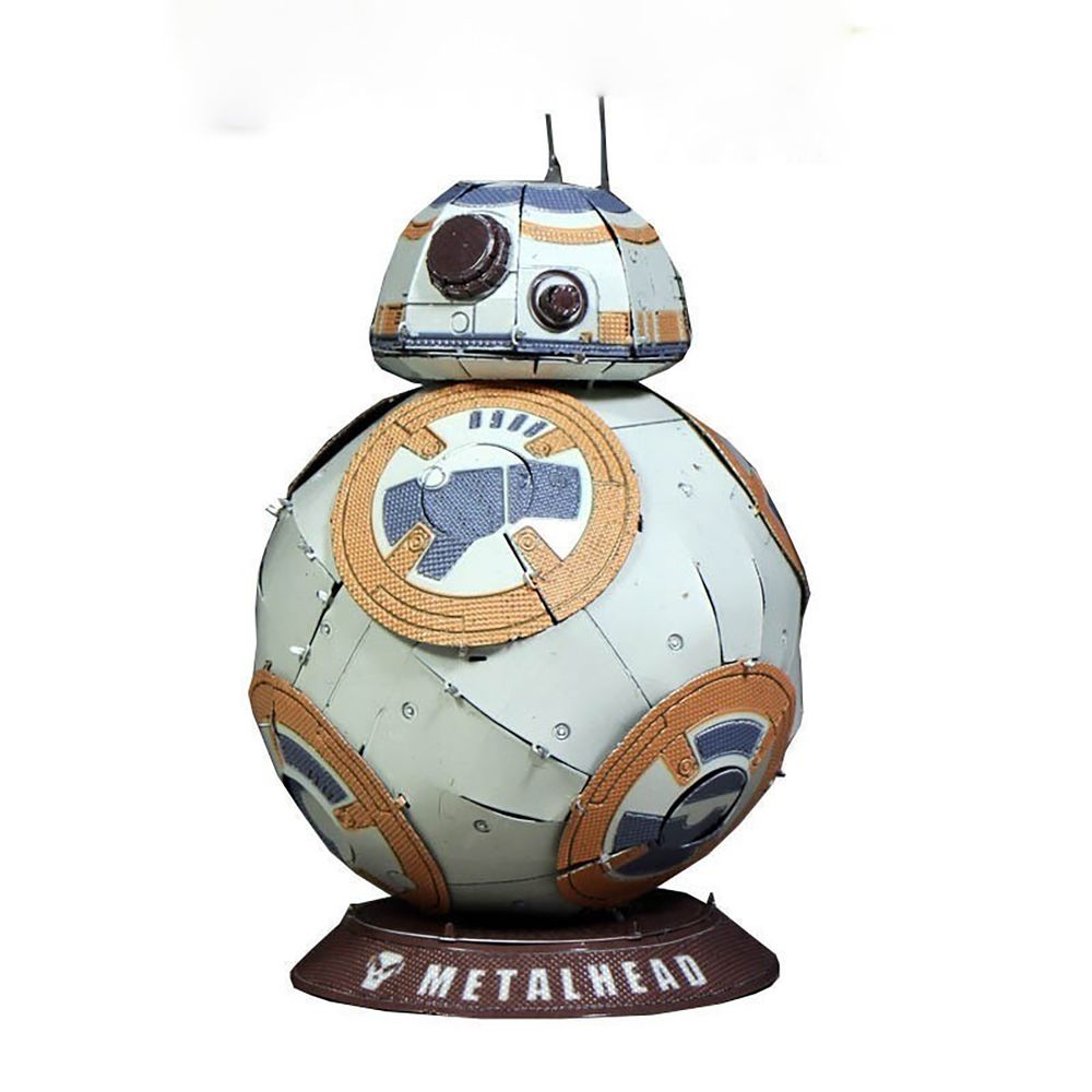 Металлическая цветная сборная 3D модель &quot;BB-8&quot;