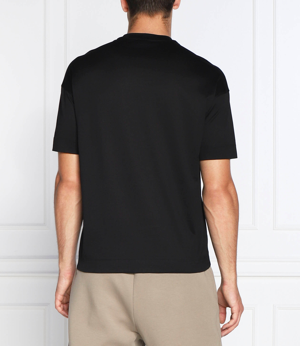 футболка Emporio Armani - черный(6L1TG1 1JSAZ)