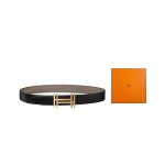 Пояс HERMES H Togo / 3.2cm, H066050CP2K+H073967CAAC-
