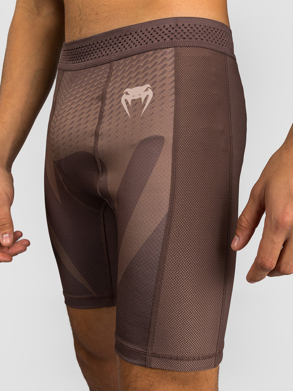 Шорты компрессионные Venum No Gi Chocolate Brown