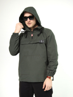 Анорак мужской без утеплителя темно-зеленый Город Горький