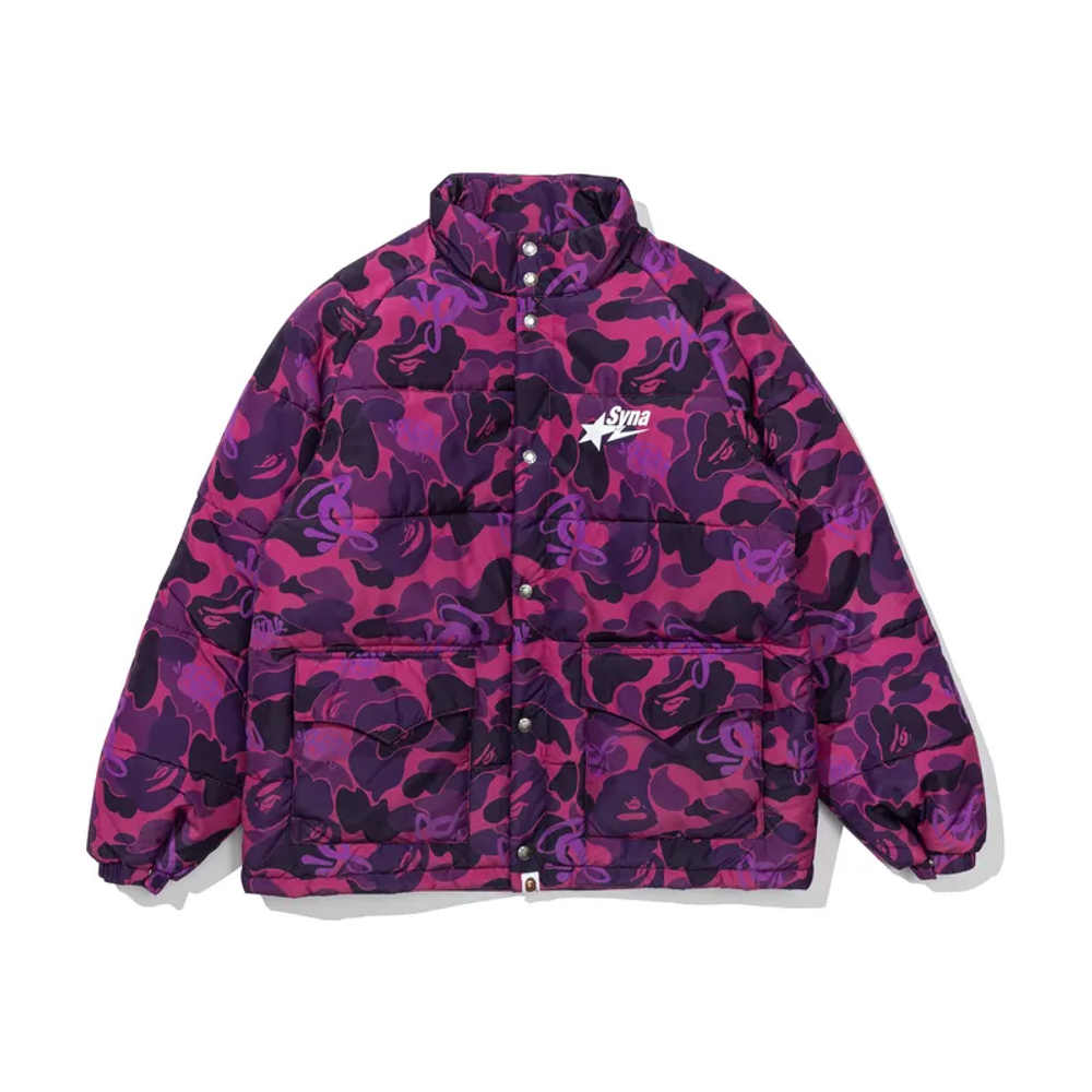 A Bathing Ape Bathing Ape X Spotify X Syna By Central Cee Fw25 Down Куртка