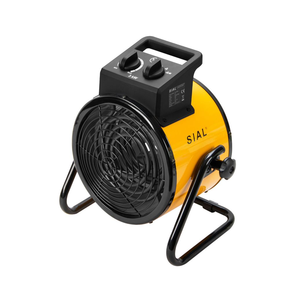 Тепловая пушка электрическая SIAL D3 - [3 кВт / 220В] тепловентилятор с ТЭН 250 м³/ч