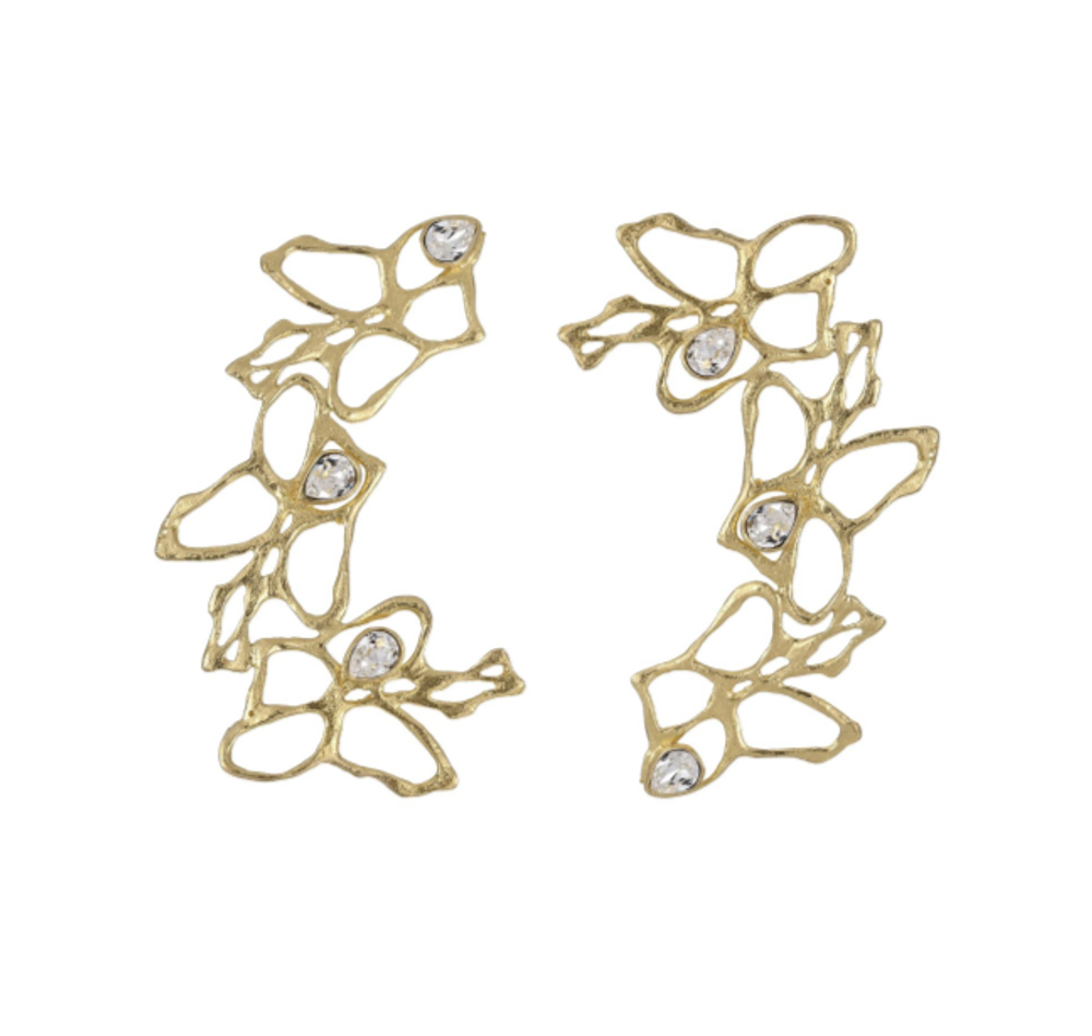 Серьги Цветы