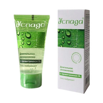 Лубрикант Услада - на водной основе, с витамином B5