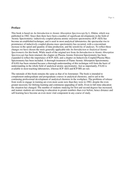 An Introduction to Analytical Atomic Spectrometry | L. Ebdon