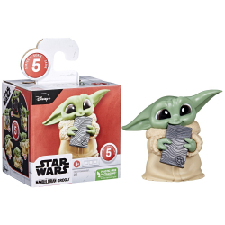 Hasbro Star Wars Mandalorian - Фигурка Grogu Baby Yoda Beskar Bite Pose 5,5 см / артикул   F5854 F5947  / GTIN 5010994137601
