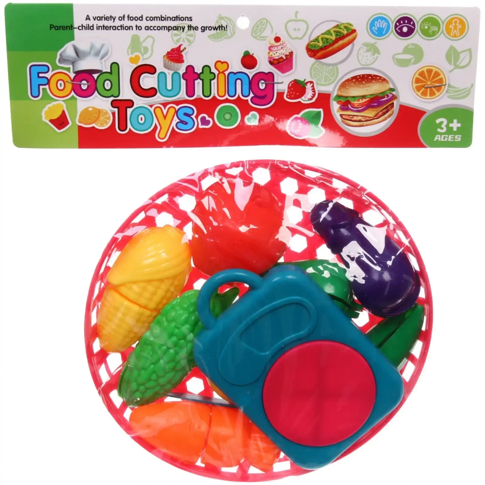 Набор супермаркет «Овощи и Фрукты», 11 предметов, 25*23 см, пакет, в ассортименте