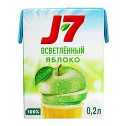 СОК ДЖЕЙ-7 0,2 Л ЯБЛОКО
