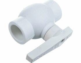 Кран PP шаровый 25 мм