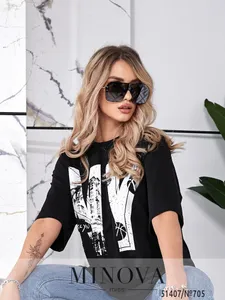 Футболка 705-черный Minova