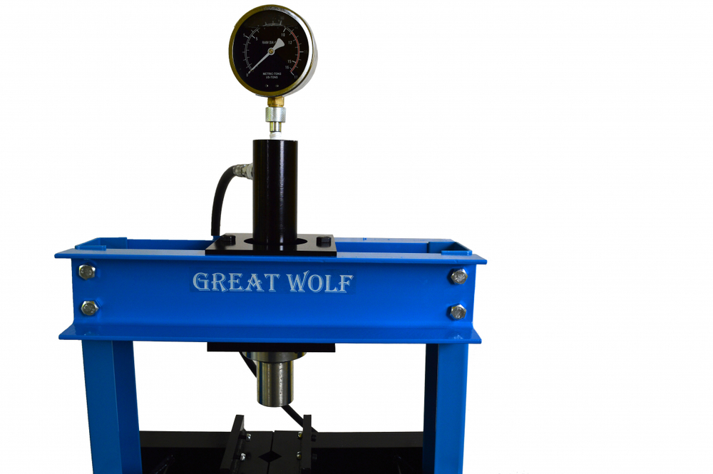 Пресс гидравлический настольный 10т GW-0910 Great Wolf