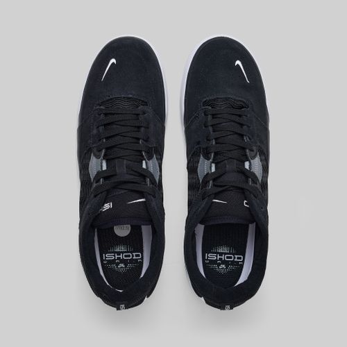 Кеды Nike SB Ishod PRM Black and Dark Grey артикул:DC7232-001 - купить в магазине Дайс