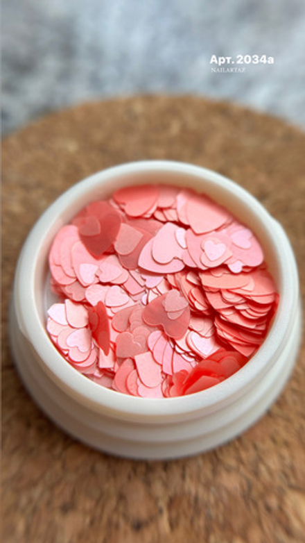 Микс сердечки Арт 2034