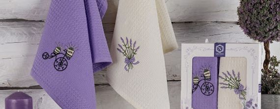 Mətbəx dəsmalı \ Кухонное полотенце \ Kitchen towels Lavander
