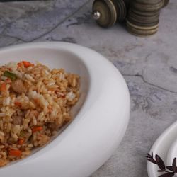 Блюдо для подачи 25,5*18,5 см h8,4 см Organic 300 мл белое фарфор NEW P.L. Proff Cuisine [3]