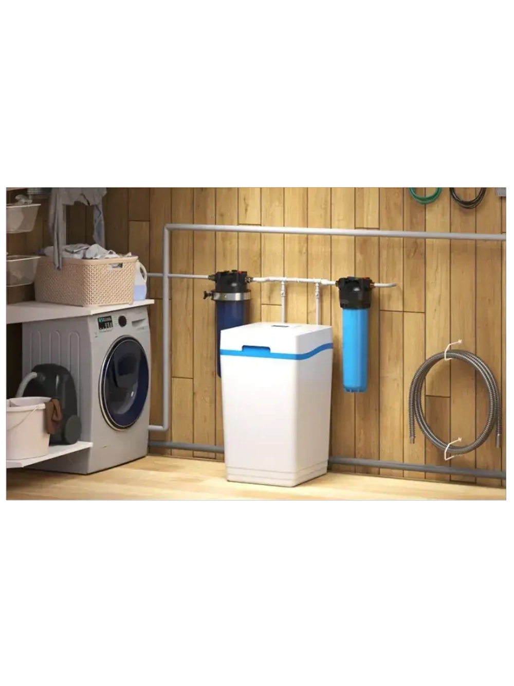 Фильтр для умягчения воды Аквафор WS800P1 ( K Сероводород )