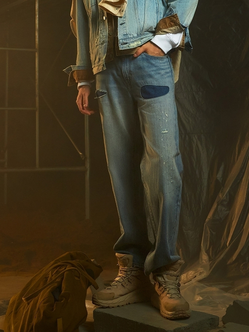 Мужские свободные прямые джинсы Levi's 568 Stay Loose 29037-0074